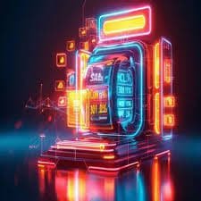 618 slots APP ဒေါင်းလုပ်ပြီး ဖုန်းတွင် Slots ကစားနေသောမြင်ကွင်း